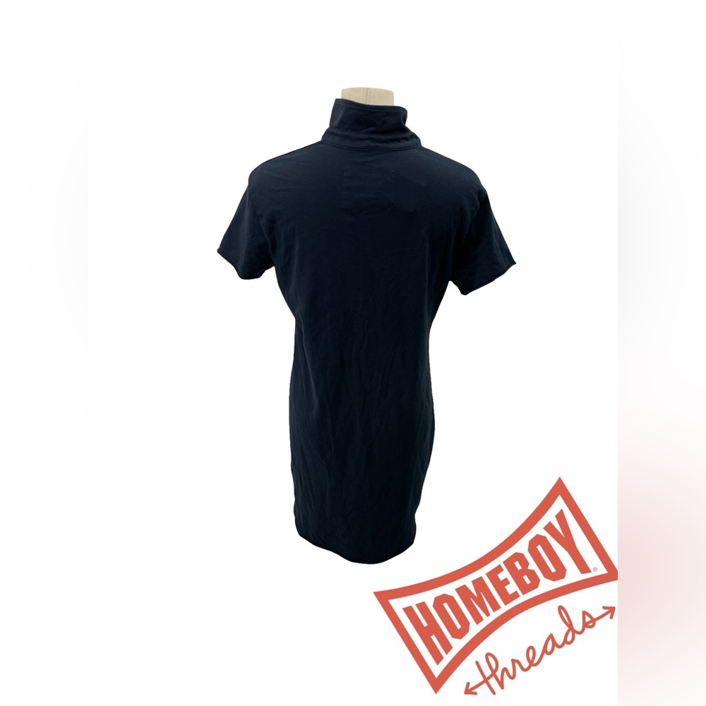 Frank & Eileen Navy Short Sleeve Top - Picture 2 of 5